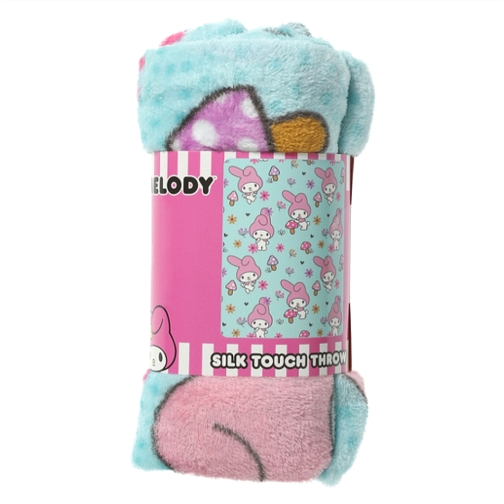 Sanrio My Melody Plush Throw Blanket